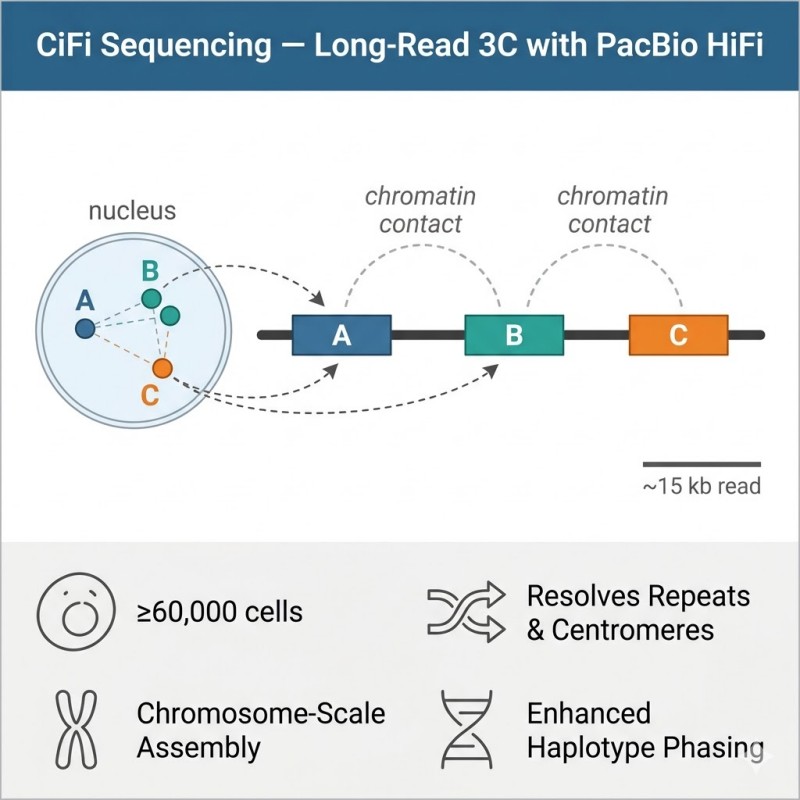CiFi Sequencing Service — Long-Read Chromosome Conformation Capture with PacBio HiFi
