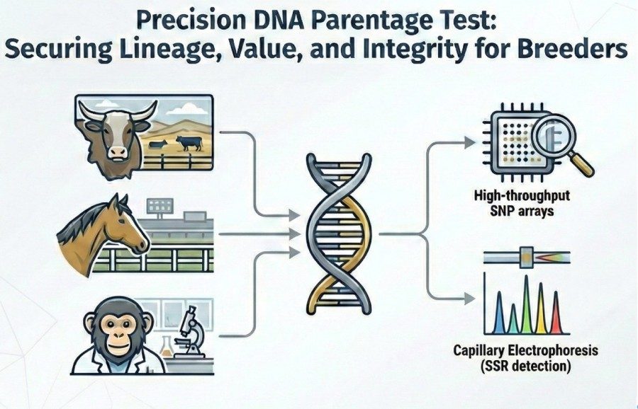 Precision DNA Parentage Test: Securing Lineage, Value, and Integrity for Breeders.
