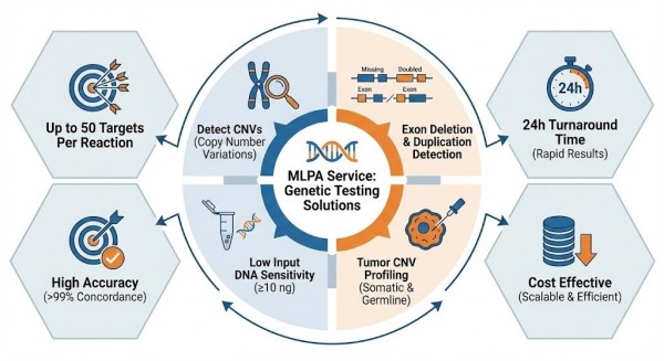 Multiplex Ligation Dependent Probe Amplification Assay Service: Precision CNVs Analysis Made Simple with MLPA