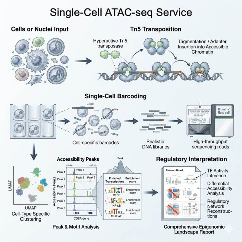 Single-Cell ATAC-seq Service