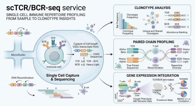 scTCR/BCR-seq Service