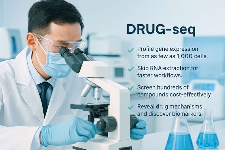 Drug-seq Service: High-Throughput Transcriptomics for Drug Discovery and Mechanism Analysis