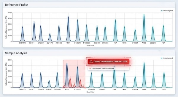 Cell Line Identification and Authentication via STR Profiling
