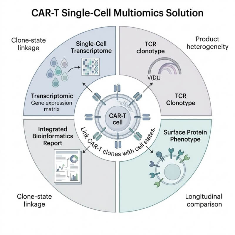 CAR-T Single-Cell Multiomics Solution